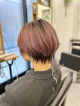 アルトス 浦和(ARTS) ピンク系×ショートボブ×浦和の美容室ARTS谷島樹
