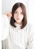 艶髪ケア×大人のナチュラルストレート[新宿/新宿駅/新宿]