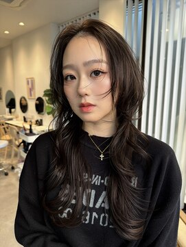 シティーバイローウェ 表参道(City/louwe) ラフレイヤー×オリーブグレージュ