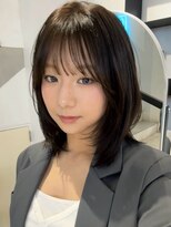 ゼスト パーク(ZEST PARK)&nbsp;ミディアムシャギーレイヤー顔周り韓国　kanon