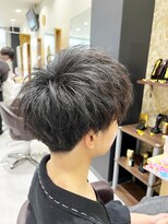 デザイニングヘアードゥ(designing hair Deux) メンズツーブロックマッシュショート 【メンズ/メンズカット】