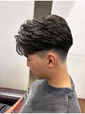 毛流れフェード