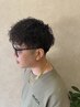 骨格補正カット+オーダーメイドパーマ