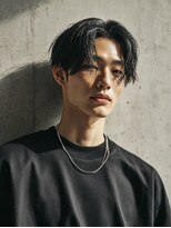 ダブルアール(RR MEN'S SALON)&nbsp;波巻きツイストスパイラル/リバースセンターパート/由比ヶ浜