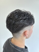 ルノン 草加獨協店(LUNON) 癖毛を生かしたフェード