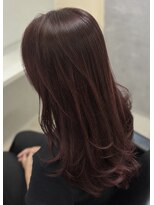 ブリンク 心斎橋店(BLINK)&nbsp;レイヤーカット×レッドブラウンカラー