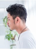 メンズマッシュショート