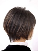 【TERRACE】ハイライトショートボブ