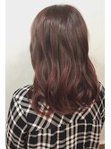 艶髪暖色カラー/ピンクブラウン/ニュアンスカラー【レセ南柏店】
