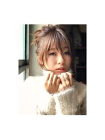 チョビー 銀座(chobii)&nbsp;[桜井]イルミナカラーデジタルパーマ  グレージュカラー