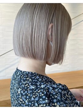 キーン 立川店(keen) 【keen×田中】ハイトーンボブ