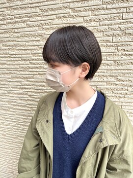 バーチョ(bacio) 20代30代40代◎小顔骨格矯正ショート【麻生/札幌ショート/白髪】