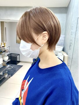 ヴェイン 渋谷(vain) ミルクティーベージュ×ショート