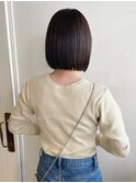 【MIO】アッシュグレー×ミニボブ