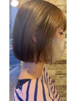 アヴァンヘアリゾート 鹿児島中央駅店(AVAN HAIR RESORT) 切りっぱなしボブ