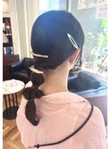 パーティーヘアーセット