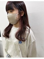 オーシャン(Ocean)&nbsp;［Ocean Hair&Life 水田］秋のカシスカラー/イヤリングカラー