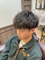ミリオンバックス 上野(Million Bucks)&nbsp;ツイストスパイラルパーマ[メンズ/シェービング/上野] <理容室>