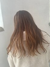 バランス(balance) ロング×ミルクティーベージュ
