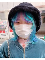 キジ(KIJI)&nbsp;★オーシャンブルー×ユニコーンカラー★