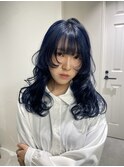 ネイビーカラー/ハイトーン/永尾しおり