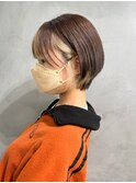 町田/町田駅/デザインカラー/レイヤーカット/オリーブベージュ