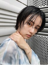 バム 名古屋栄店(BAMM) 黒髪でも垢抜け切りっぱなしボブ【坂根】