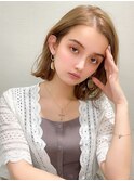 【NEW OPEN】小顔前髪あり後れ毛サイドバングメルティカラー