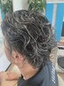 【ハイトーンスタイルに是非】メンズ限定ブリーチ＋カラー