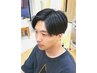 メンズカット + マイクロバブル洗浄 ￥6930