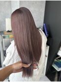 ピンクアッシュベージュ