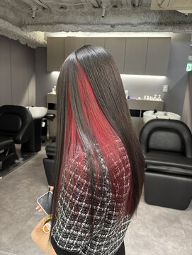 ロテ 名古屋 名駅店(Lote.) ホワイトグレージュ/デジタルパーマ/チェリーブラウン/名古屋