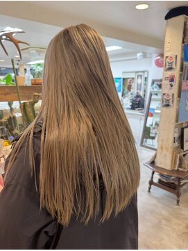 リブロ 三軒茶屋(LIBRO) ホワイトグレージュミニウルフオリーブグレージュ