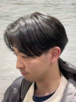 ヨシザワインク プレミアム 横浜 桜木町店(YOSHIZAWA Inc. PREMIUM)&nbsp;毛流れセンターパートツーブロックアップバングマッシュ