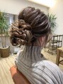 エミュー 研究学園店(emu) 結婚式や二次会、プチお出かけにもおすすめのヘアアレンジです