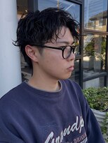 ヘアーアンドエステ ハラダ 滝ノ水店(Hair&Esthe Harada)&nbsp;メンズカット/ニュアンスパーマ/センターパート