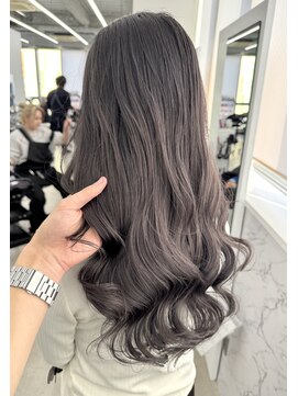 エゴル ナゴヤサカエ(ENGOL NAGOYA SAKAE) 新美蓮/グレージュ/グレー/ブリーチなしカラー