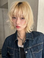 ヒュエ 表参道(Hue)&nbsp;ベージュカラー/ブリーチ/レイヤーカット/髪質改善._.