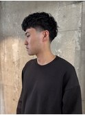 ラフクロップ/ピンパーマ/海外ヘア/fade/barber