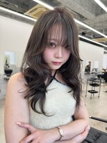 リノート バイ エゴル 太田川(Linoet by ENGOL)&nbsp;オリーブベージュ/レイヤーカット/ブリーチカラー