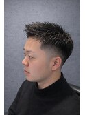 メンズ必見】朝のセットがラクに！束感ショートで好印象ヘア
