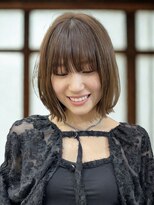 ロシェ 横浜店(loche)&nbsp;ナチュラルショート×ミルクブラウン×髪質改善×横浜