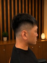 ヘアーワークス天(Hair works)&nbsp;ソフトモヒカン×フェードカット