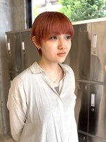 ヌー ノエラ(nu Noella)&nbsp;メンズライクなヘアスタイルでも色味で女性らしく【山本】