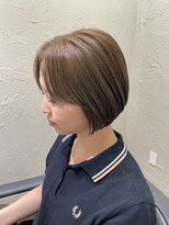 サボン バイ トッカ(savon by tocca)&nbsp;ミニボブ×前髪なし◎オリーブベージュ