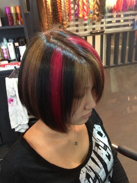 ゾーマ(ZOUMA) 赤黒太メッシュ!