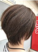 前下がりショートボブ