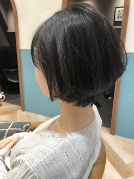 ロンド レグリーズ 立川(Lond leglise) フレンチボブ/センシュアルショート/小顔/黒髪〈深味信也〉