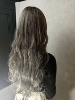 ヘアサロンエム 大宮東口(HAIR SALON M)&nbsp;外ハネボブ/アッシュブラウン/ネオウルフ/デザインカラー