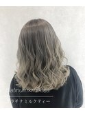 ハイライト、インナー、グラデーション、エクステ